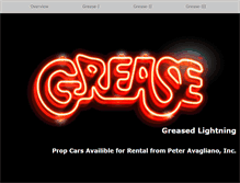 Tablet Screenshot of greaserentals.com